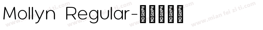 Mollyn Regular字体转换